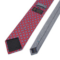 IT-503 Krawat z jedwabiu włoskiego szyty ręcznie w Polsce - Kolekcja Milano