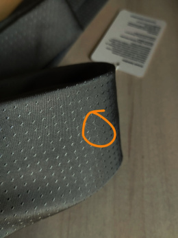 OUTLET-KR-021-1 Grey men's silk tie - elegant tie as a gift