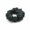Scrunchie silk hair band, army green