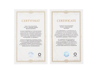 Apaszka jedwabna, ręcznie malowana, Błękitny rozkwit 90x90cm AM-128