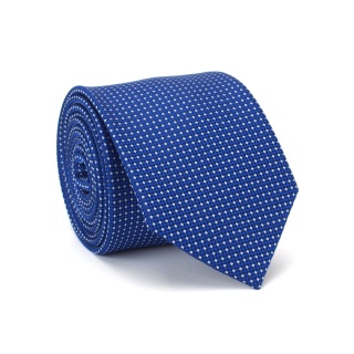 KP-07 Blue Microfiber Tie, Tie Factory