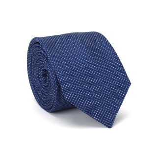 KP-11 Navy Blue Microfiber Tie, Tie Factory