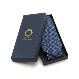 IT-021 Italian silk tie, print, free packaging