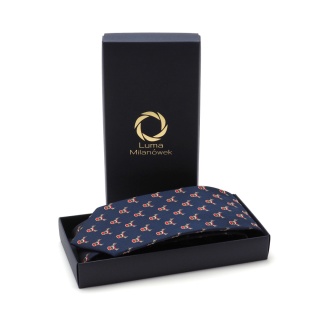 Tie with Rudolph the reindeer KM-140