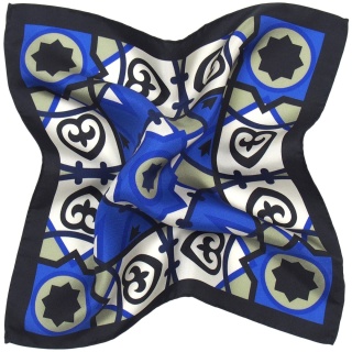 Pocket square, suit accessory, gift for man 30x30 cm