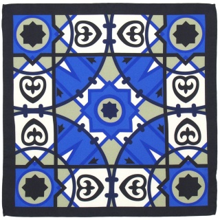 Pocket square, suit accessory, gift for man 30x30 cm