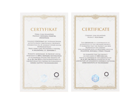 Poszetka jedwabna, dodatek do garnituru, prezent dla mężczyzny, 30x30 cm