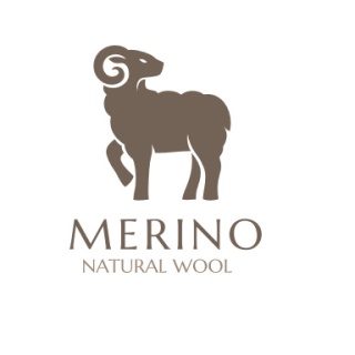 Men's merino hat with merino wool, khaki
