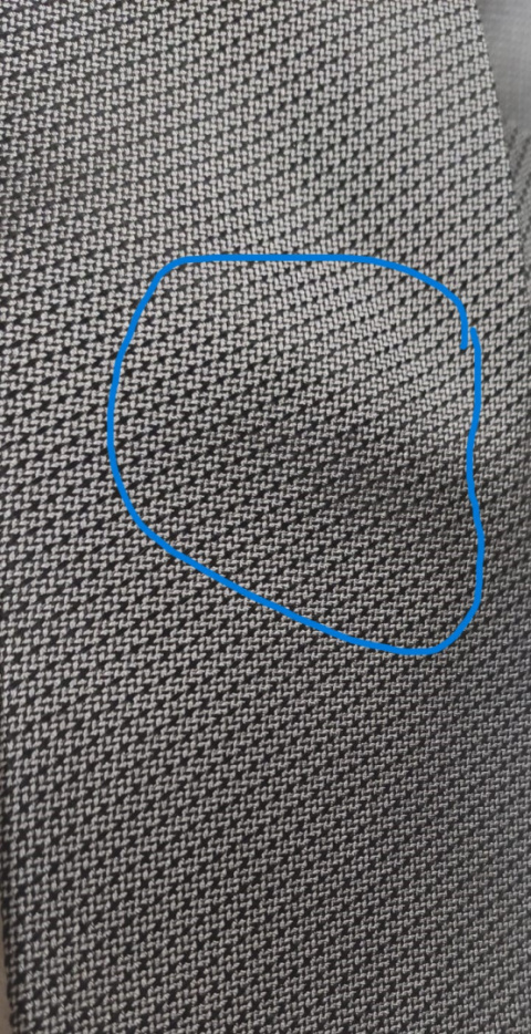 KR-637-OUT Krawat Jedwabny Luma Milanówek - ŻAKARDOWY