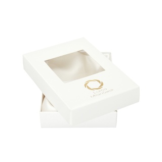 Czerwona wzorzysta mucha jedwabna MJ-101