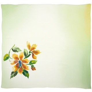 Apaszka jedwabna ręcznie malowana 88x80 cm AM-1022