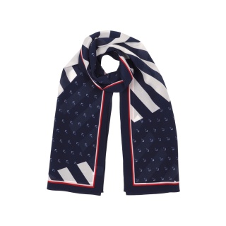 Single double-sided scarf with treble hooks 145x30cm SDM-01