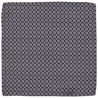 Silk Pocket Square with Micro Pattern 30x30 cm PJ-390