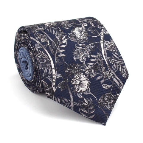 IT-514 Italian silk tie sewn by hand in Poland - Milano Collection