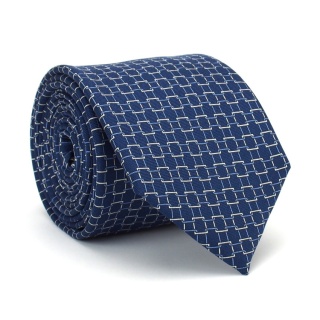 IT-021 Italian silk tie, print, free packaging