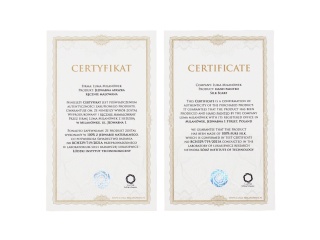 Apaszka jedwabna, ręcznie malowana, Fioletowa nadzieja 90x90cm AM-135