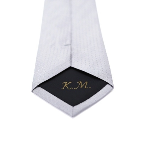 Silk tie in a wooden box KRD-560