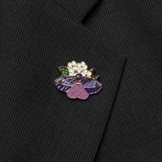 Moth lapel pin PIN-02