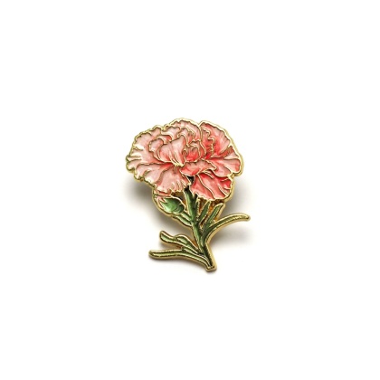 Peony lapel pin PIN-06