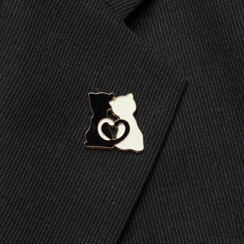 Przypinka do marynarki koty PIN-01