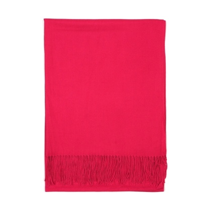 Raspberry Women's red winter scarf Cashmere Touch Collection 200x70cm