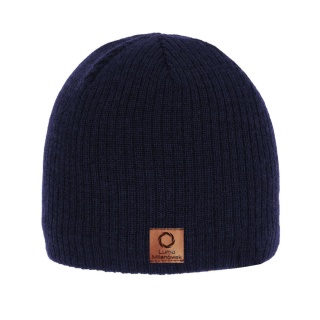 Men's merino wool hunting hat navy blue