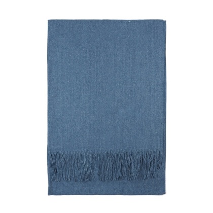 Navy blue women's winter scarf Cashmere Touch Collection 200x70cm