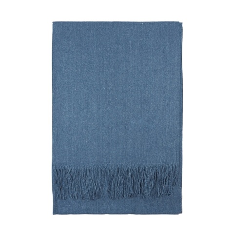 Navy blue women's winter scarf Cashmere Touch Collection 200x70cm