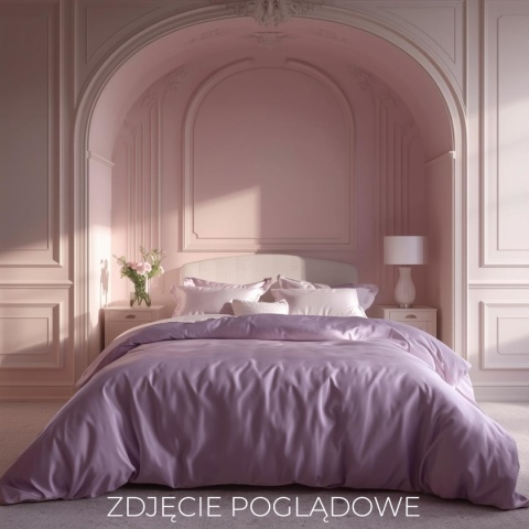 Silk Satin Bedding Pillowcase with zipper, ~200x220 cm