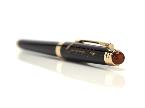 Frederic Chopin Fountain Pen with Amber WPZ-CH