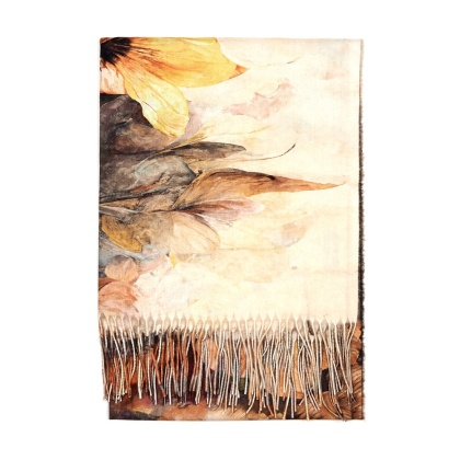 Women's winter scarf made of viscose 200x70cm CTCW-14