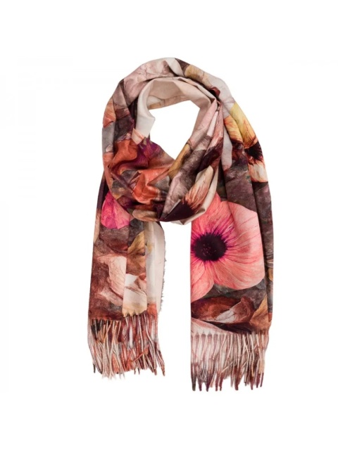 Women's winter scarf made of viscose 200x70cm CTCW-14