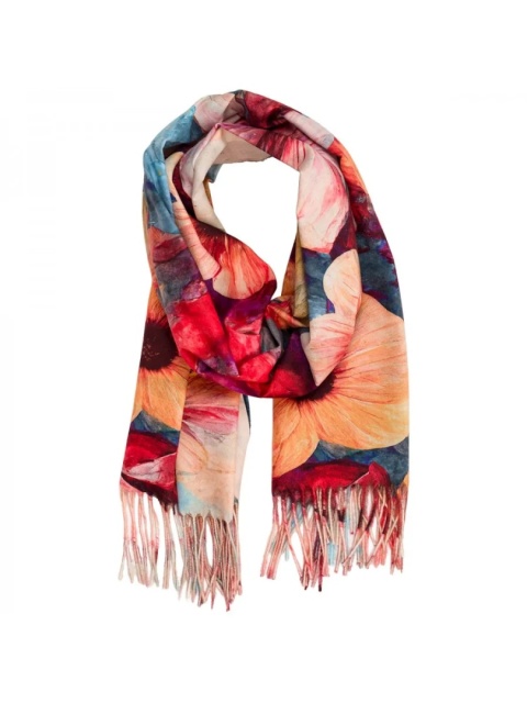 Women's winter scarf made of viscose 200x70cm CTCW-16