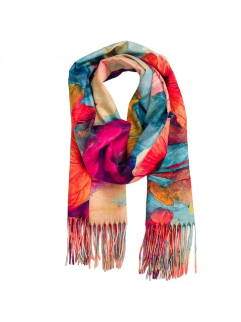 Women's winter scarf made of viscose 200x70cm CTCW-20