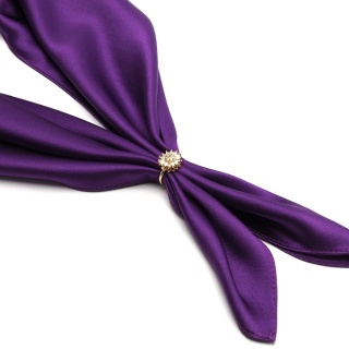 Scarf jewelry, scarf buckle, flower ring AA-087