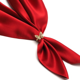 Scarf jewelry, scarf buckle, butterfly ring AA-084