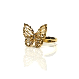 Scarf jewelry, scarf buckle, butterfly ring AA-084