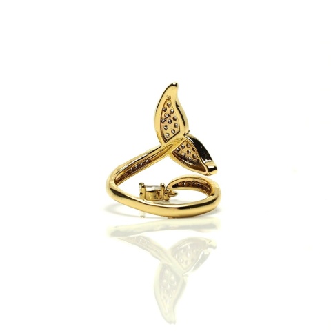 Apaszetka - biżuteria do szala, klamra do apaszki, pierścionek delfin AA-086