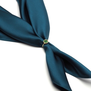 Scarf jewelry, scarf buckle, flower ring AA-091