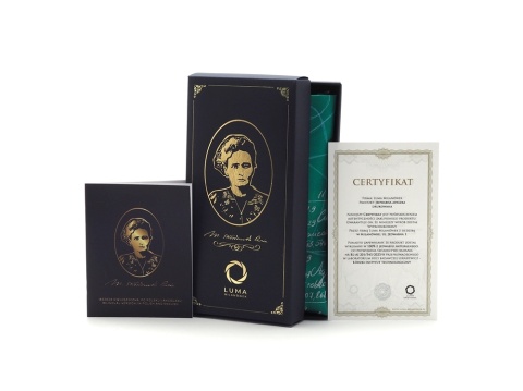 Apaszka jedwabna Maria Skłodowska-Curie 68x68 cm AD7-047