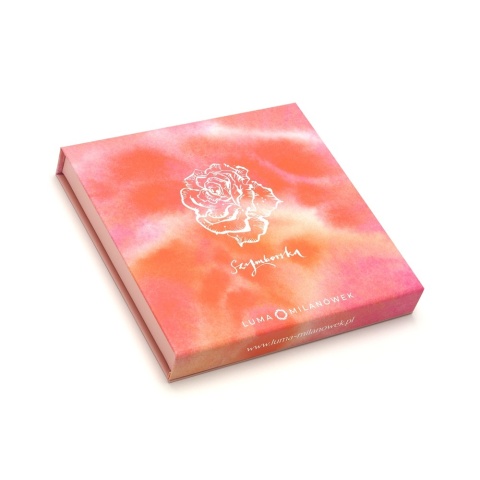 Apaszka jedwabna Wisława Szymborska Portret kobiecy 68x68cm AD7-501