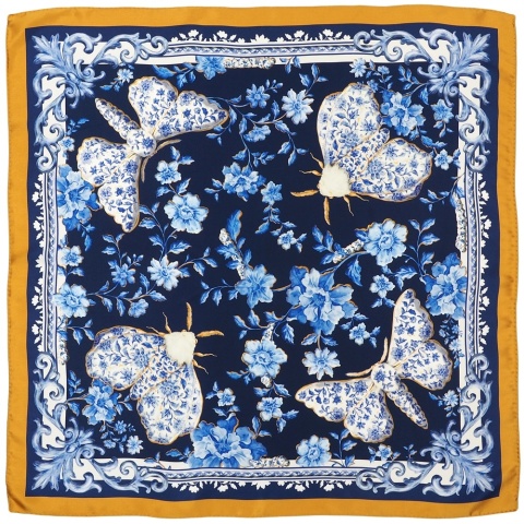 Apaszka jedwabna jedwabnik 68x68cm AD7-520