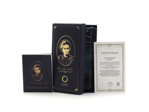 Poszetka jedwabna Maria Skłodowska-Curie PJ-010