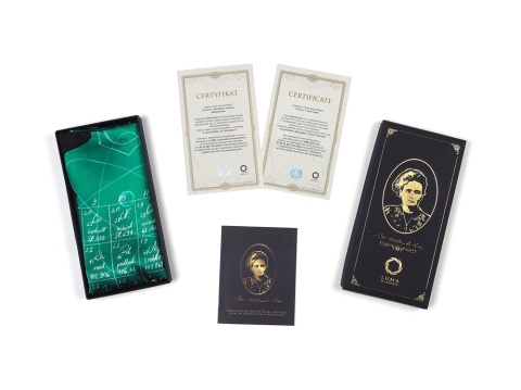 Poszetka jedwabna Maria Skłodowska-Curie PJ-010