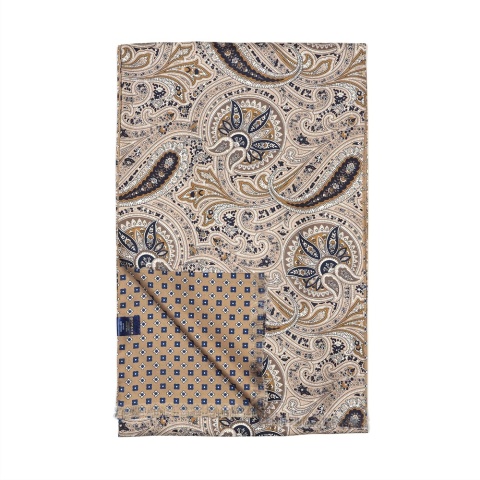 Szalik męski jedwabny dwustronny SR-060