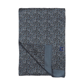 Szalik męski jedwabny z wzorem paisley SR-055