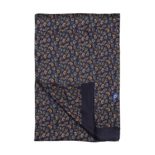 Szalik męski jedwabny z wzorem paisley SR-061