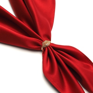 Apaszetka - biżuteria do szala, klamra do apaszki, pierścionek usta AA-089