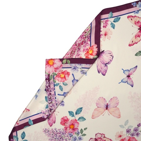 Pink Butterflies Neck Scarf 68x68cm AD7-082