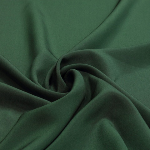 Men's silk neck scarf dark green 67x67cm CM6-004